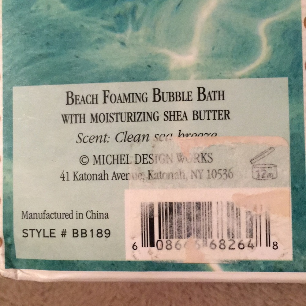 Beach Scented Luxury Foaming Bubble Bath 12.7ozNWT - Picture 9 of 12
